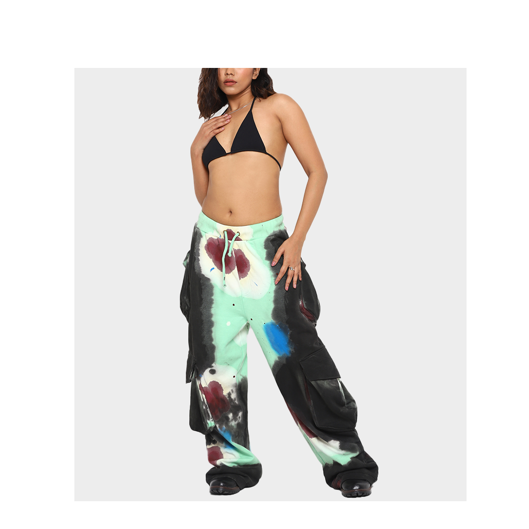 Huemn Blood Flap Pocket Sweatpant (Mint)