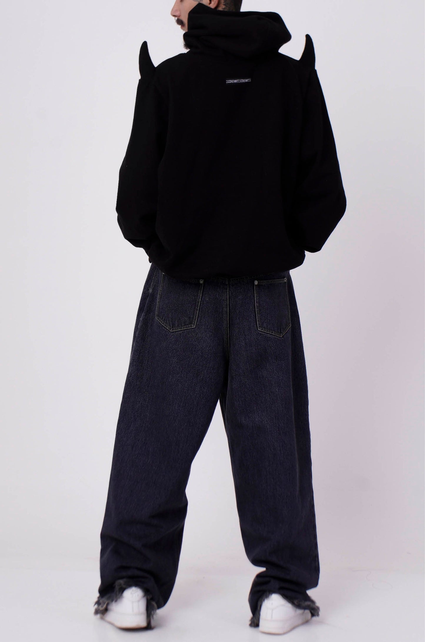 The Devil Wears Huemn Hoodie (Black)