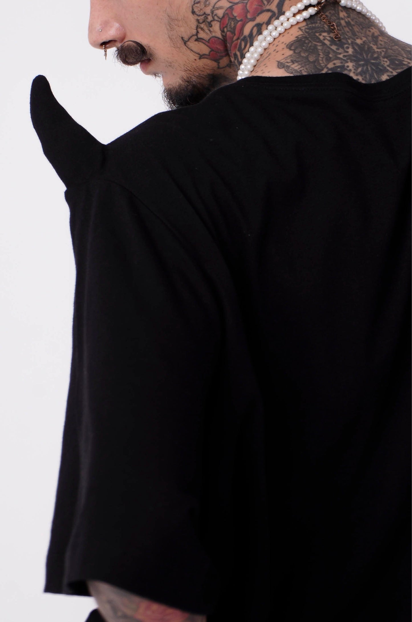 The Devil Wears Huemn Hoodie (Black)