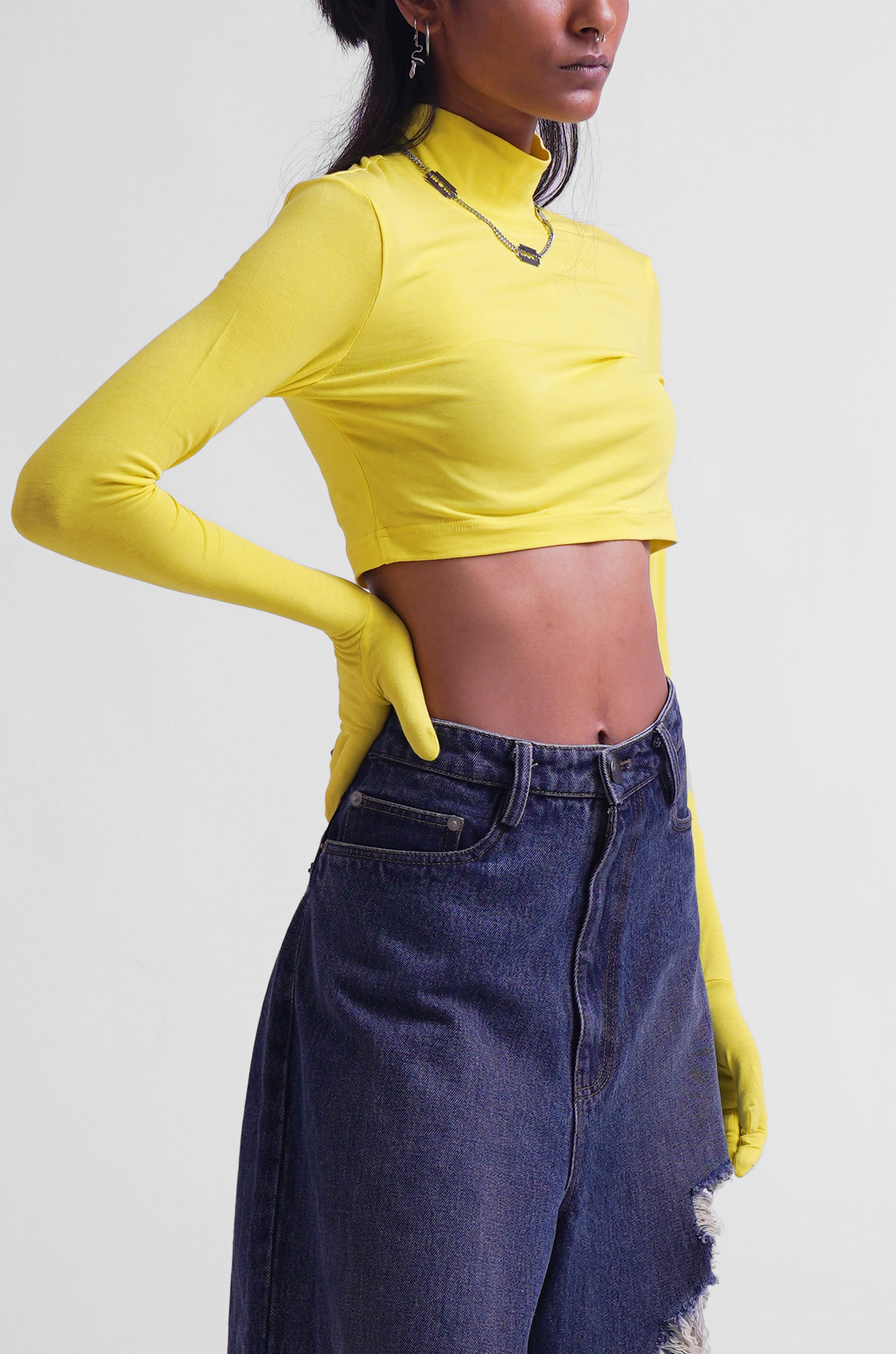 Second Skin Crop Top 2.0 (Yellow)