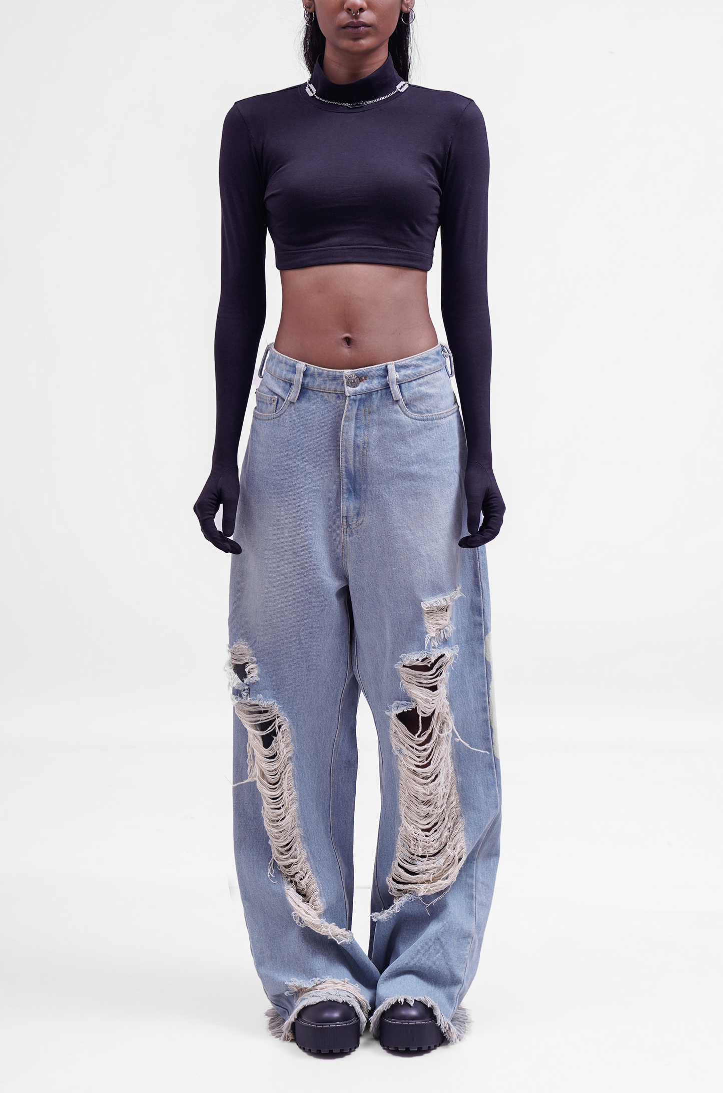 Second Skin Crop Top 2.0 (Black)