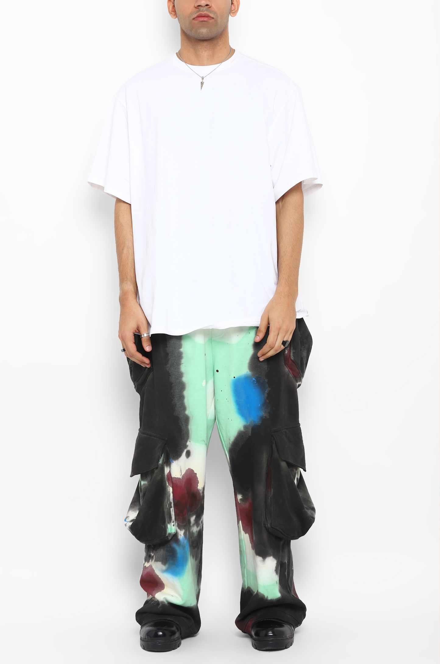 Huemn Blood Flap Pocket Sweatpant (Mint)