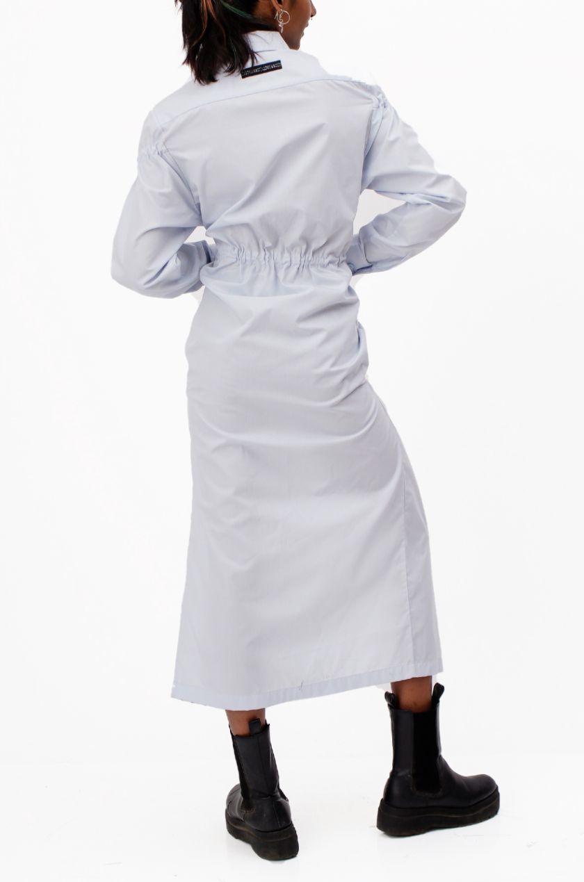 Drawstrings Dress (Powder Blue)