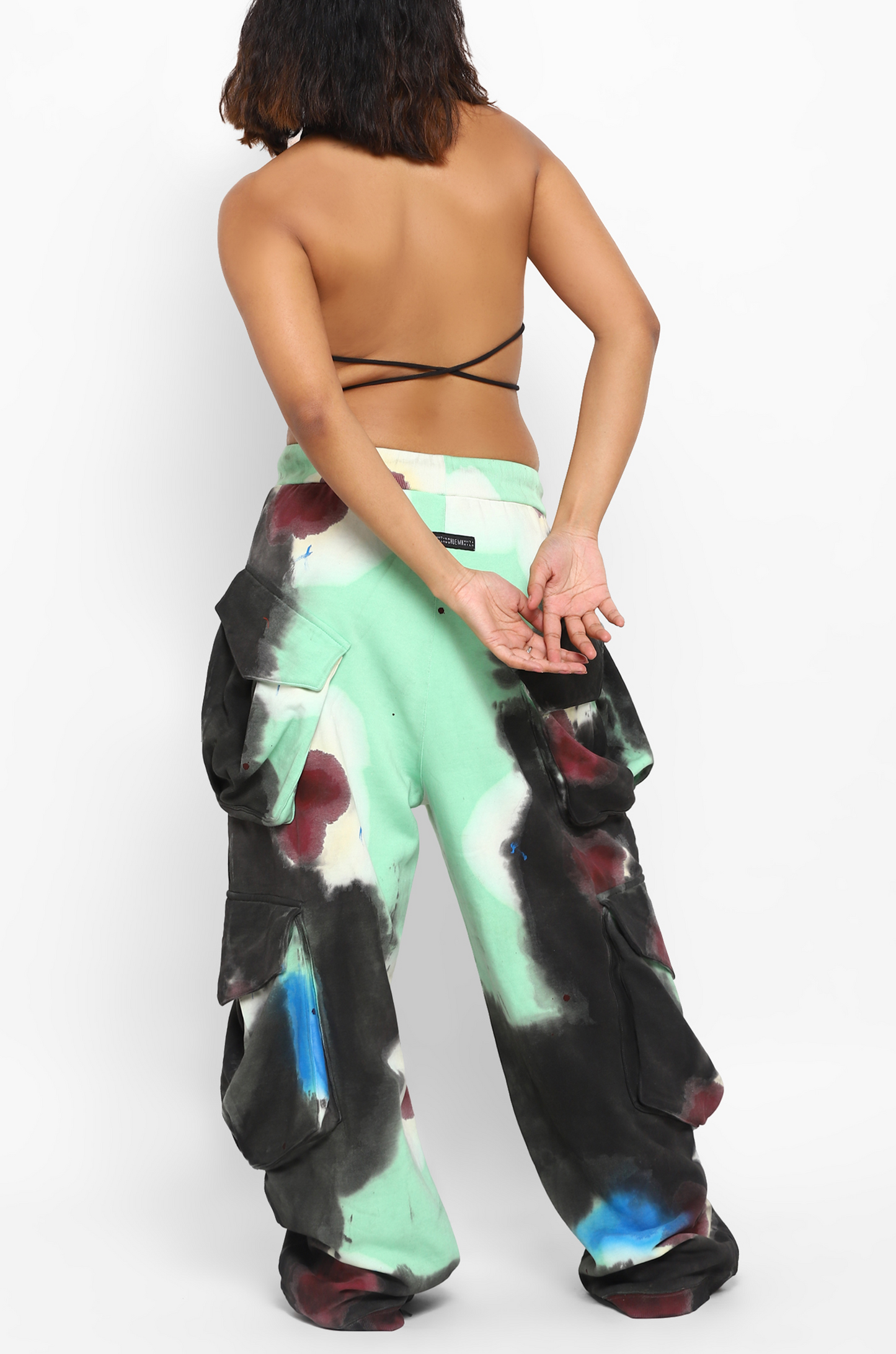 Huemn Blood Flap Pocket Sweatpant (Mint)