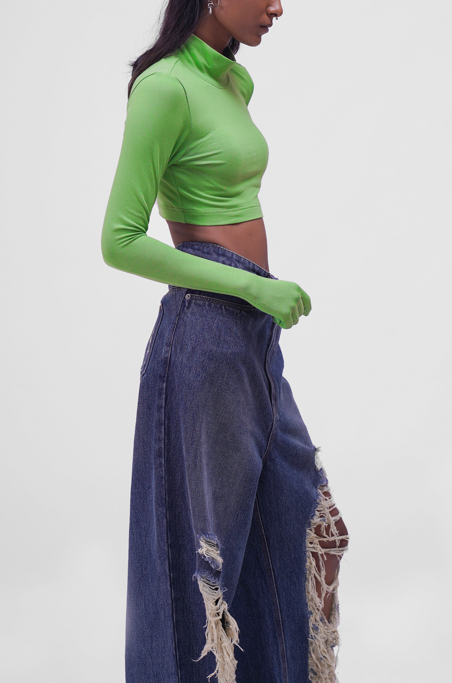 Second Skin Crop Top 2.0 (Green)