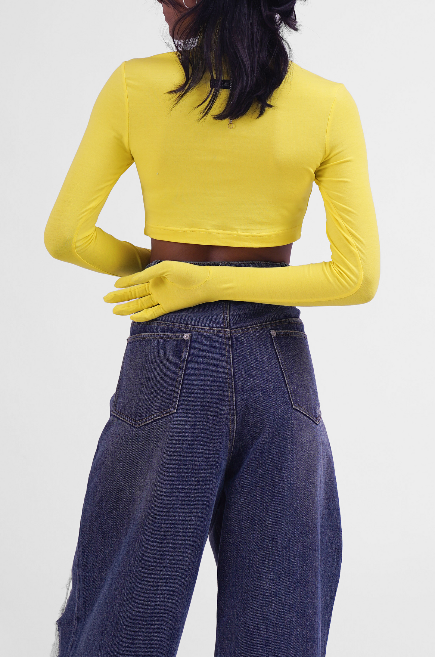 Second Skin Crop Top 2.0 (Yellow)