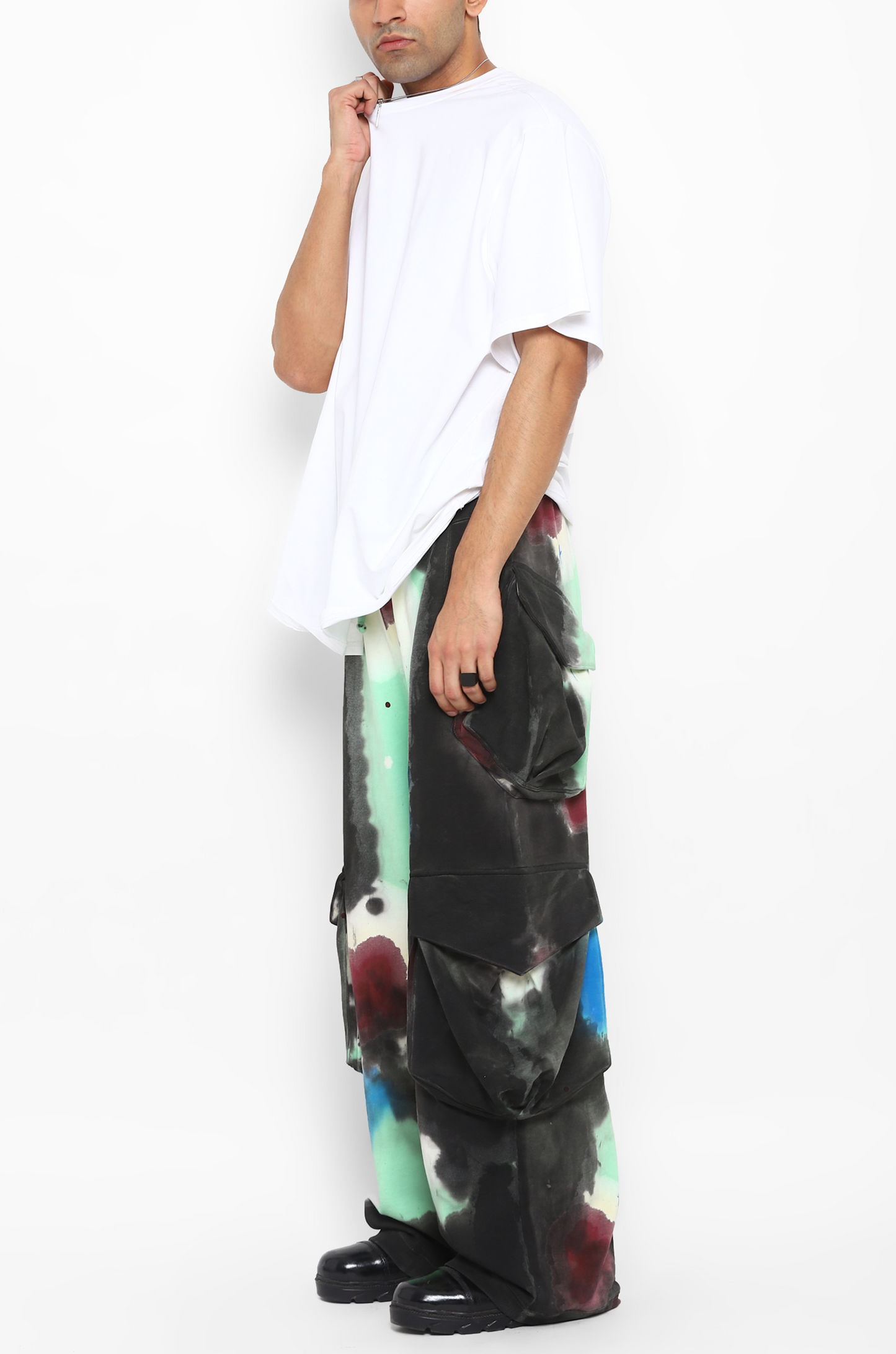 Huemn Blood Flap Pocket Sweatpant (Mint)