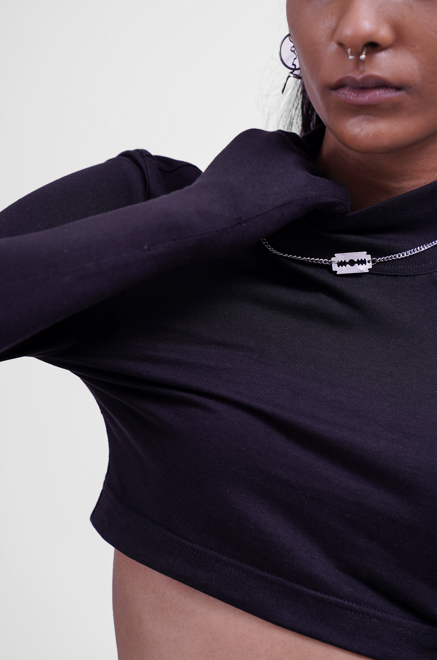 Second Skin Crop Top 2.0 (Black)