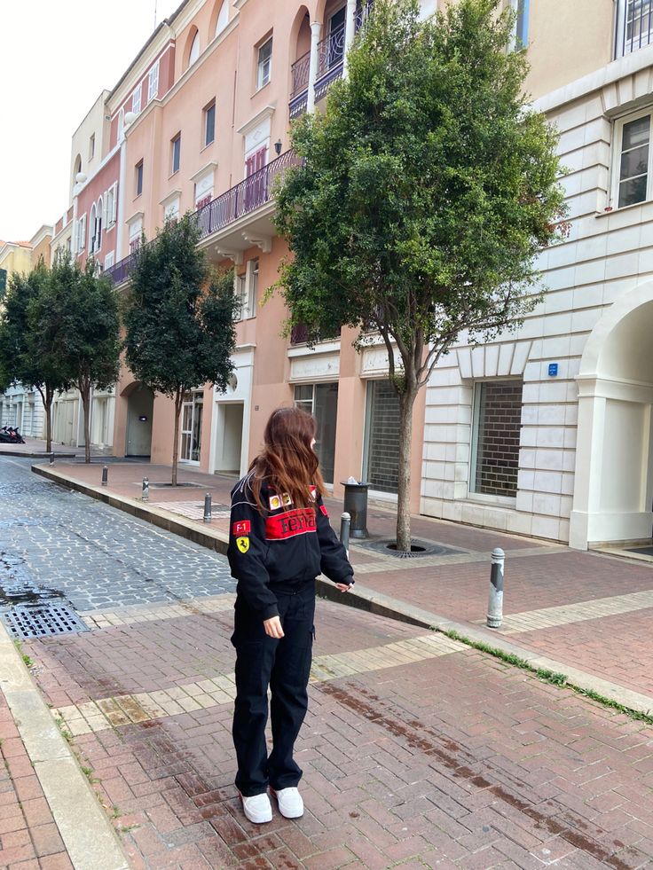 Black Ferrari F1 Racing Jacket – Premium Streetwear Edition - Prime Fitz