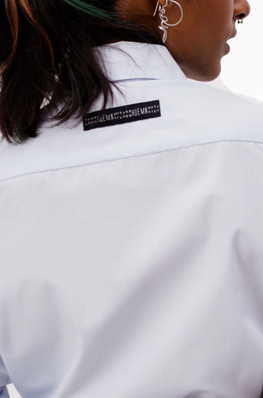 Drawstrings Dress (Powder Blue)