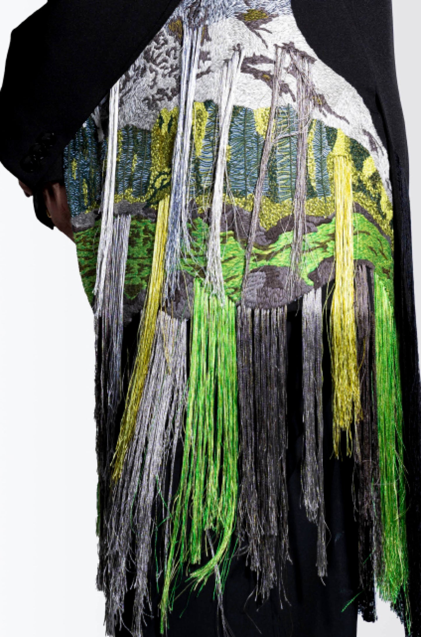 Handcrafted 'Mountains' Blazer