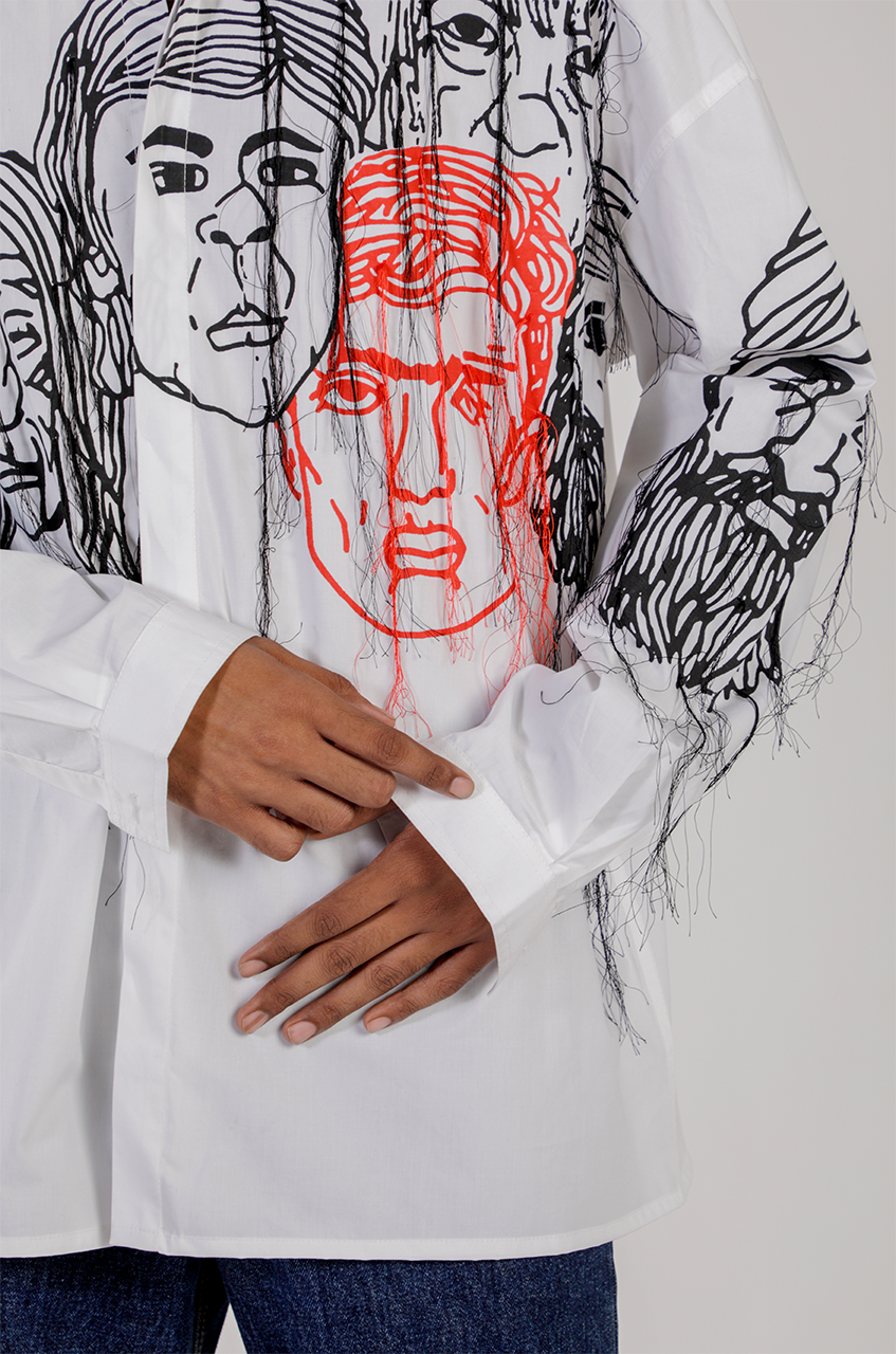 Handcrafted Diversity Stream Shirt 2.0 (White)