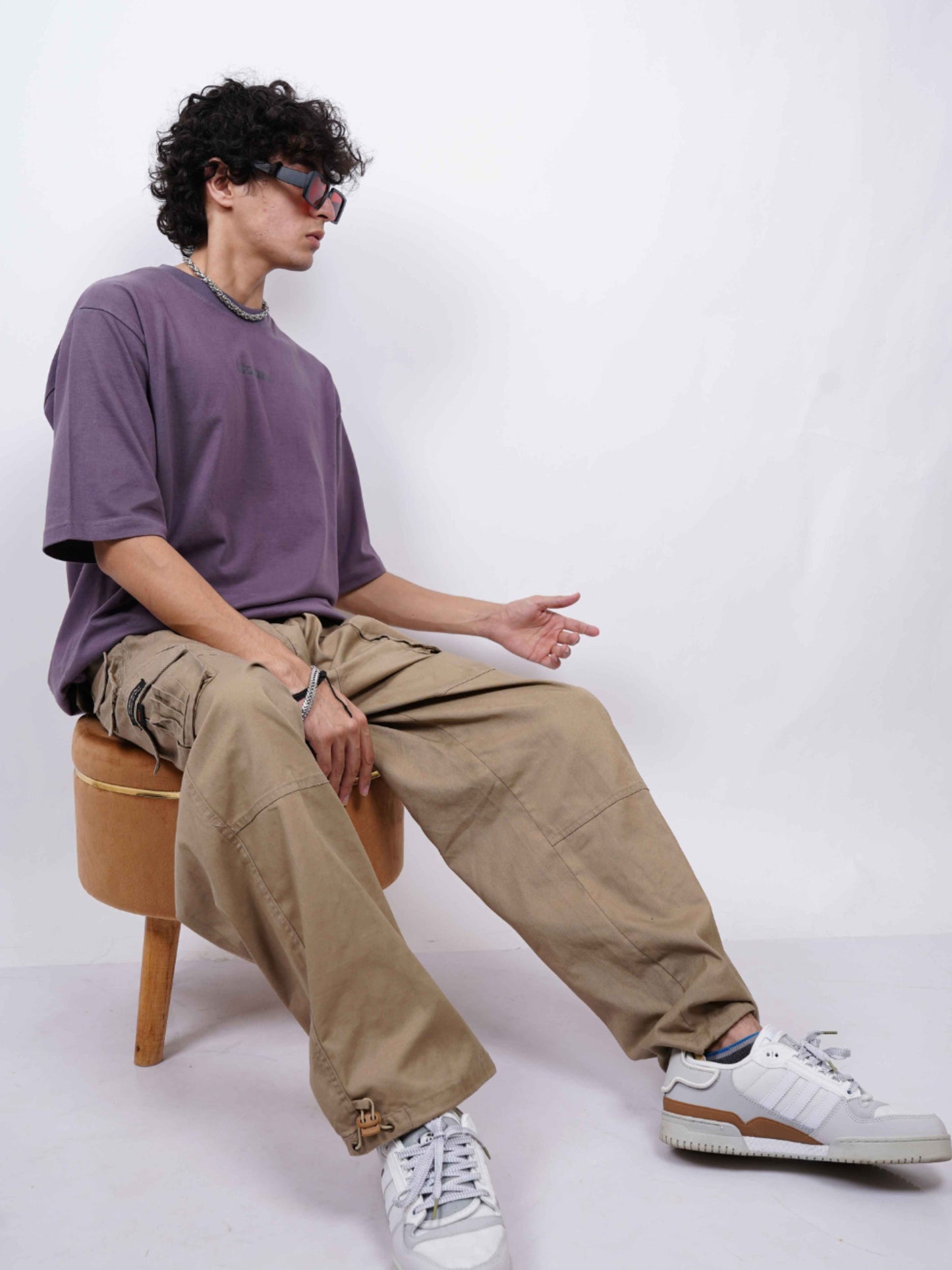 Everyday Oversized Tee - Plum