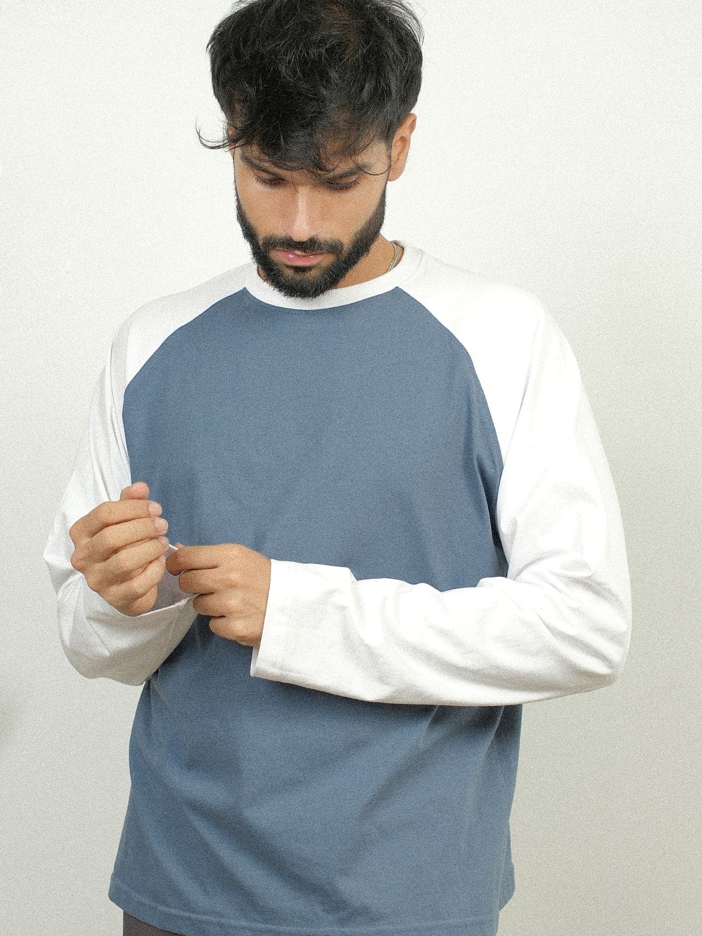Raglan T-Shirt - Midnight Blue