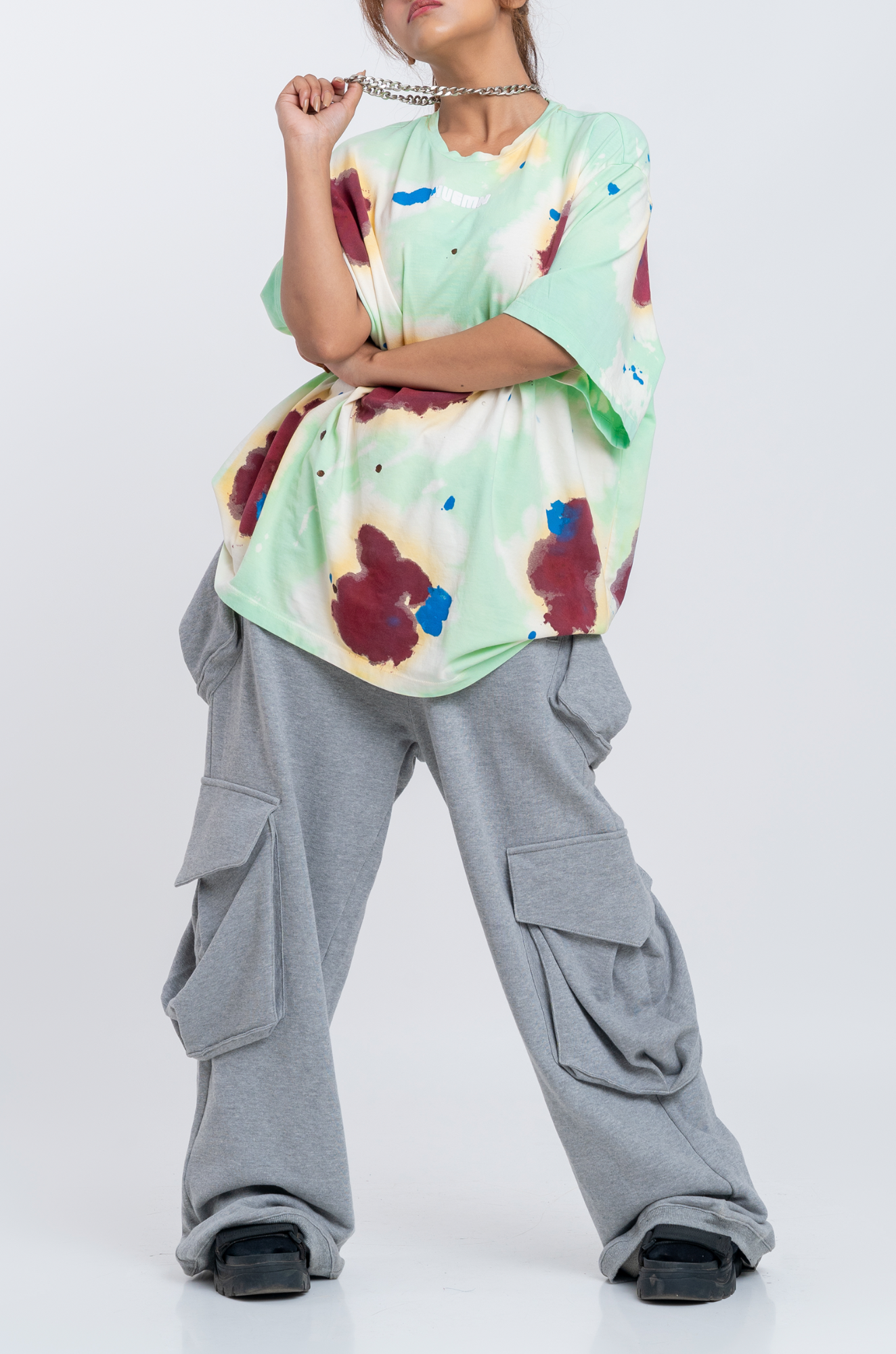 Huemn Flap Pocket Sweatpant (Grey)