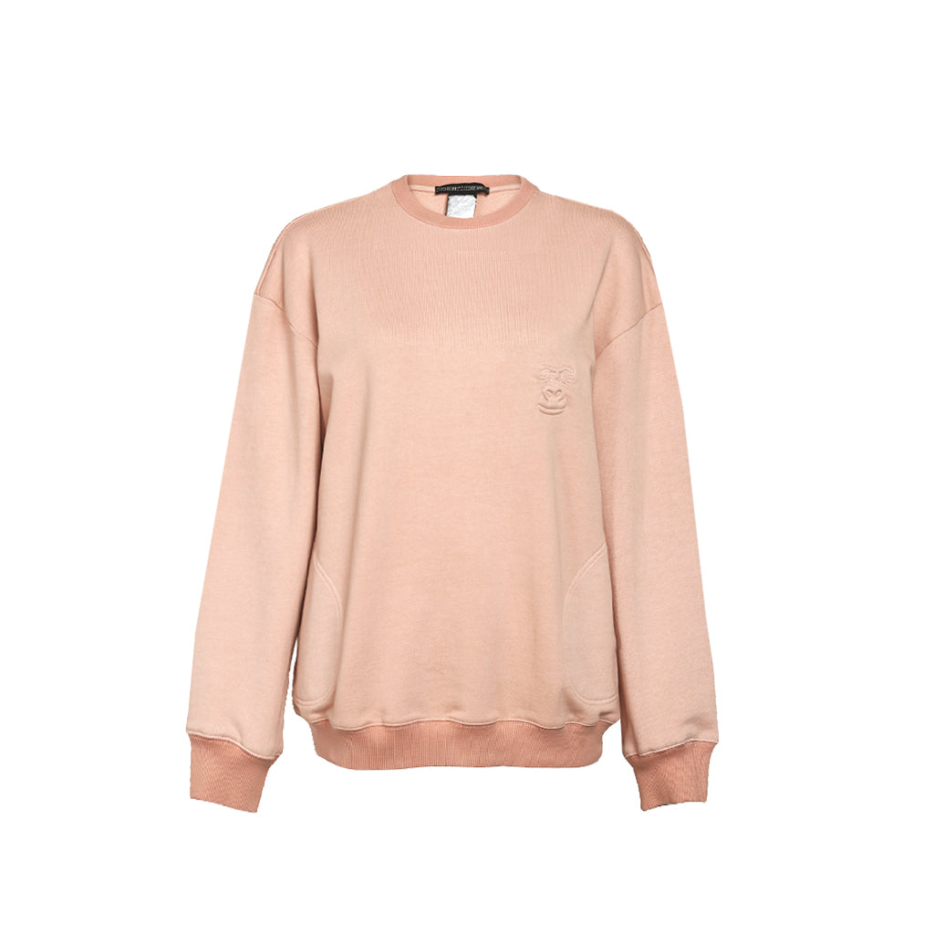 Huemn Gorilla Insignia Sweatshirt (Blush)