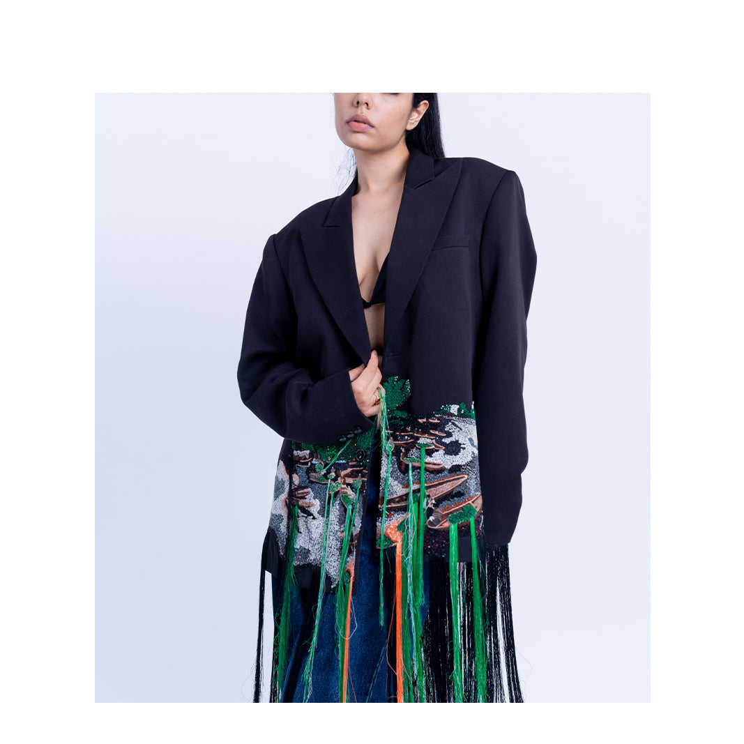 Handcrafted 'Shikara' Blazer