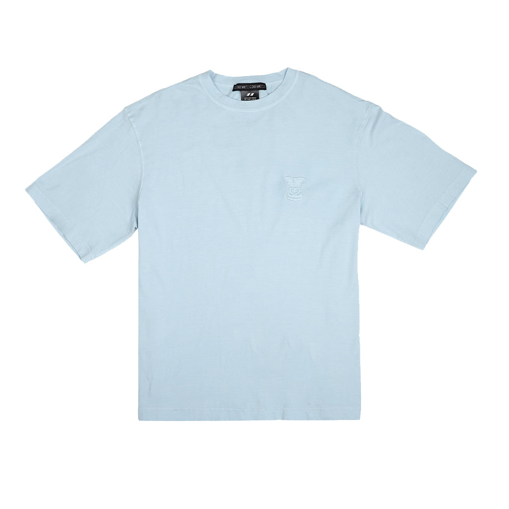 Huemn Evolution Gorilla Insignia T-Shirt (Powder Blue)