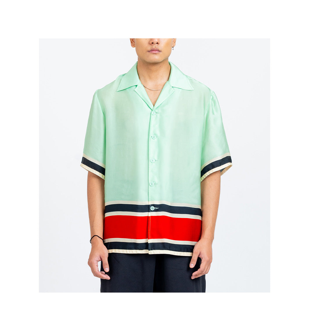The Racer Stripe Shirt (Mint)