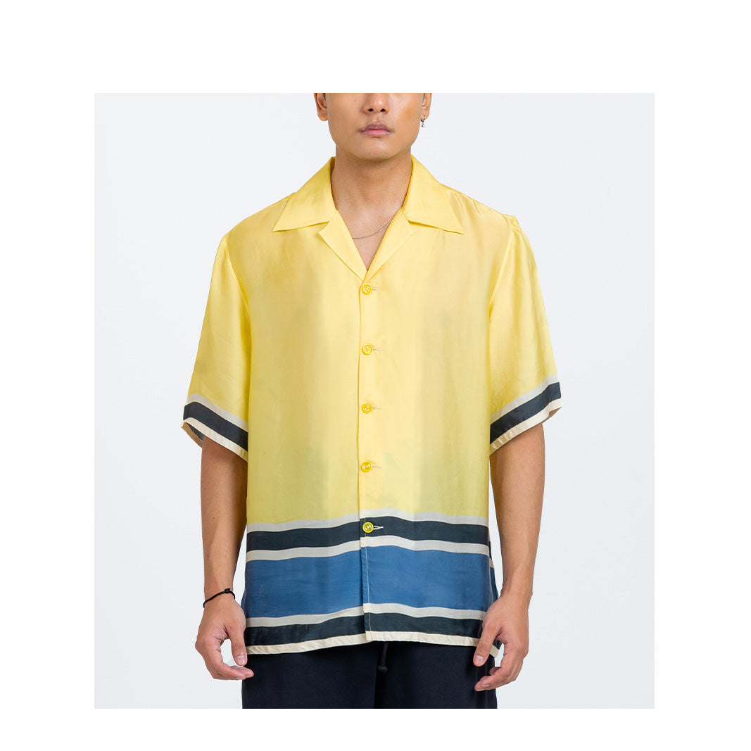 The Racer Stripe Shirt (Yellow)
