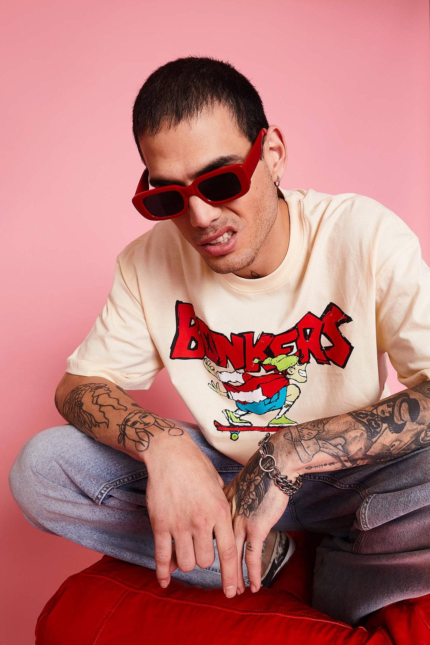 Signature Skater Boy Oversized T-Shirt