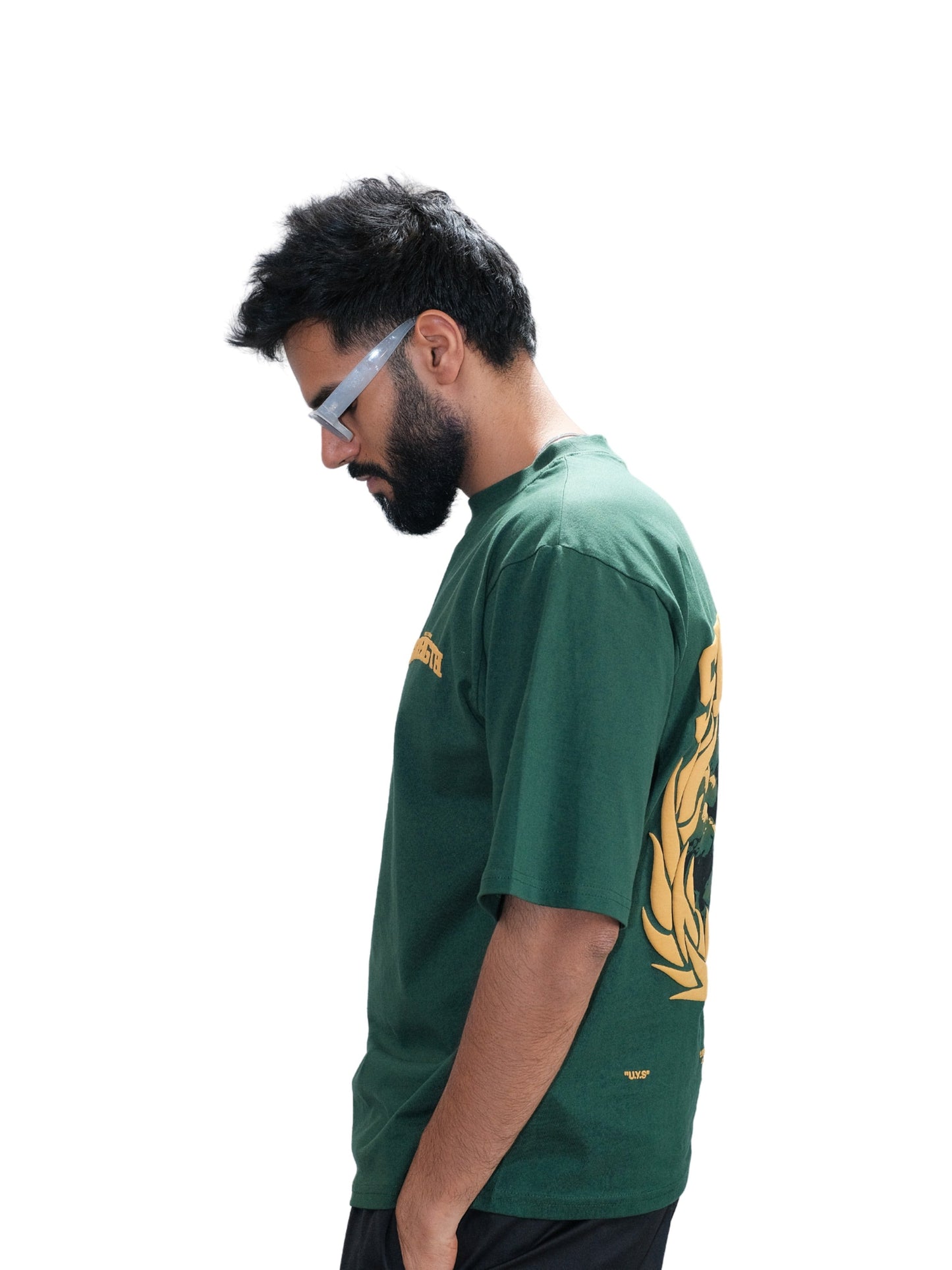 Everyday Oversized Tee - Strength (Jungle green)