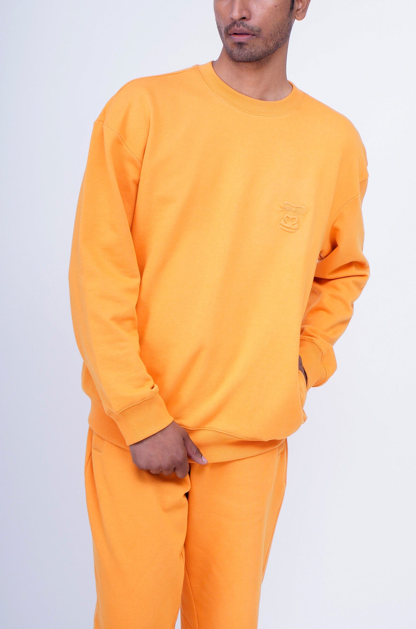 Huemn Gorilla Insignia Co-Ords Set (Tangerine)