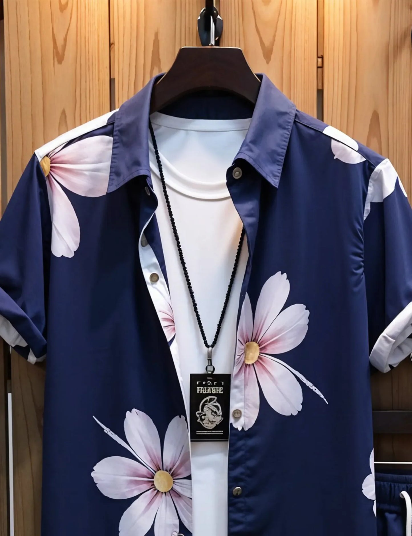 Men's Summer Floral Hawaiian Shirt & Shorts Set – Casual Beachwear Outfit - Prime Fitz