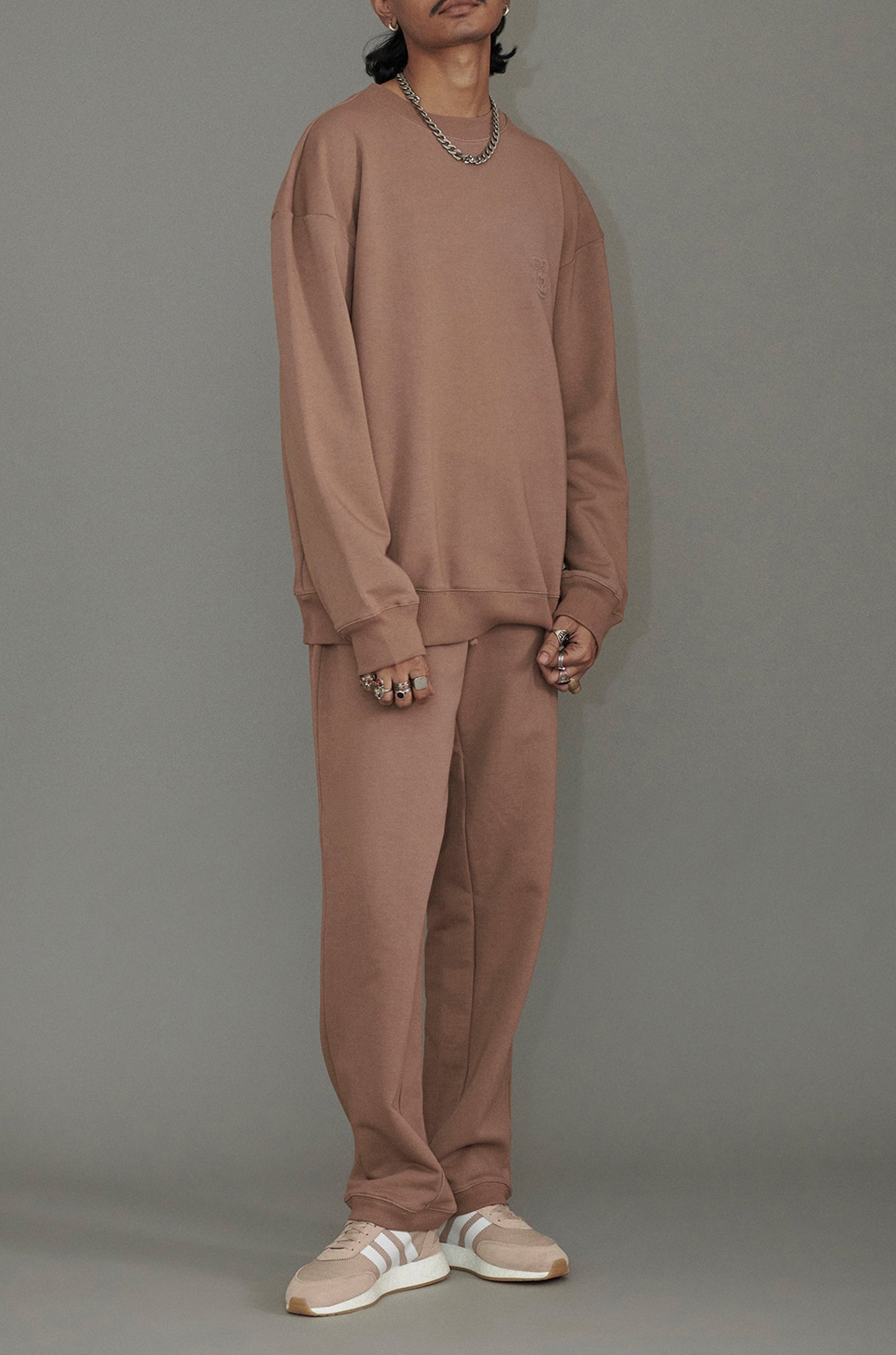 Huemn Gorilla Insignia Co-Ords Set (Beige)