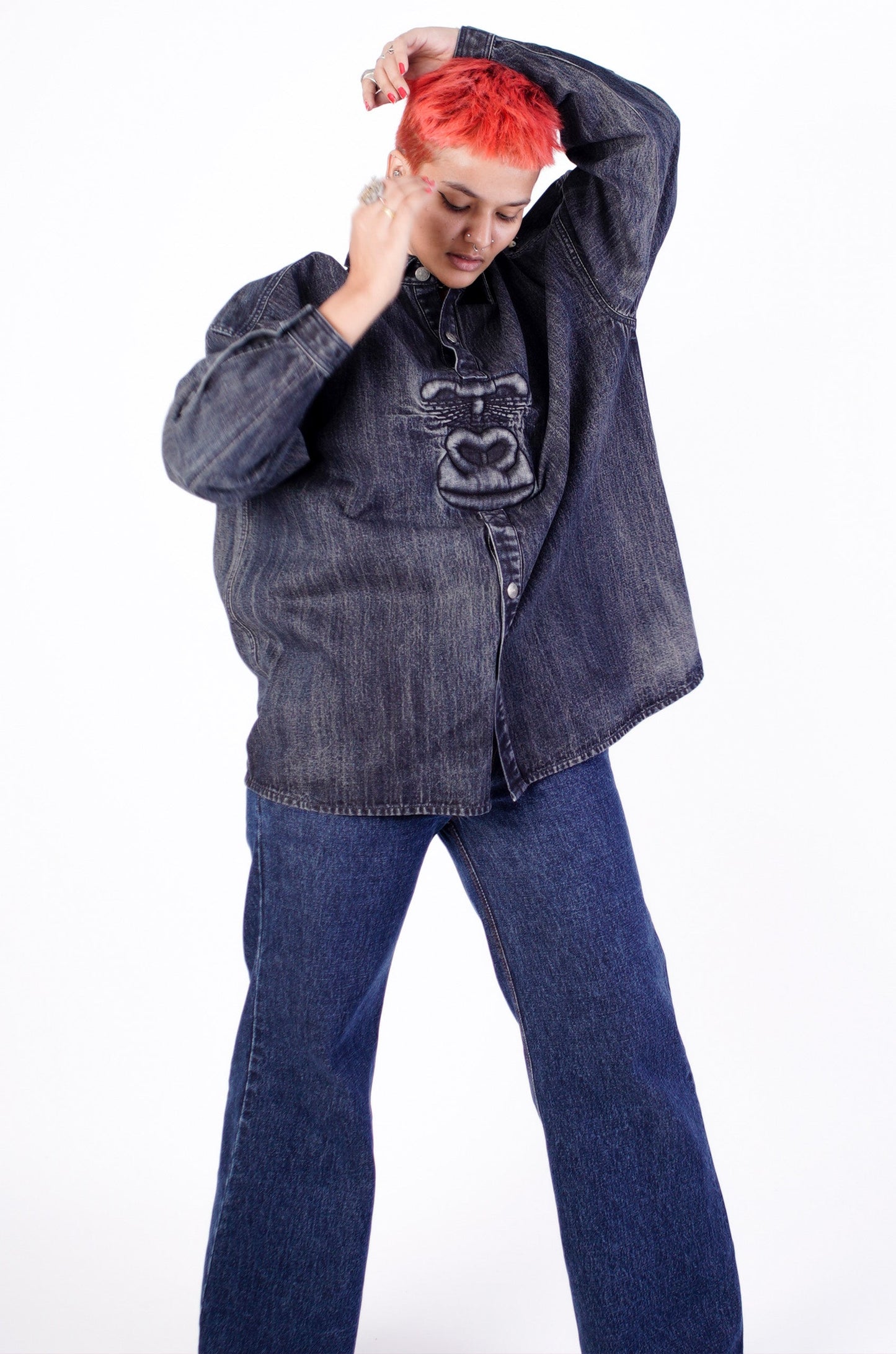 Huemn Gorilla Denim Shirt