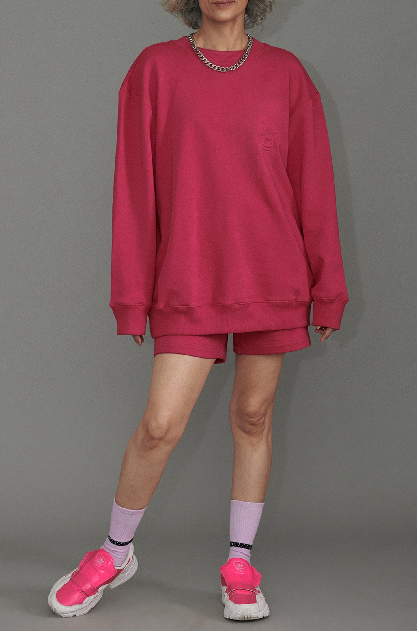 Huemn Gorilla Insignia Co-Ords Set (Hot Pink)