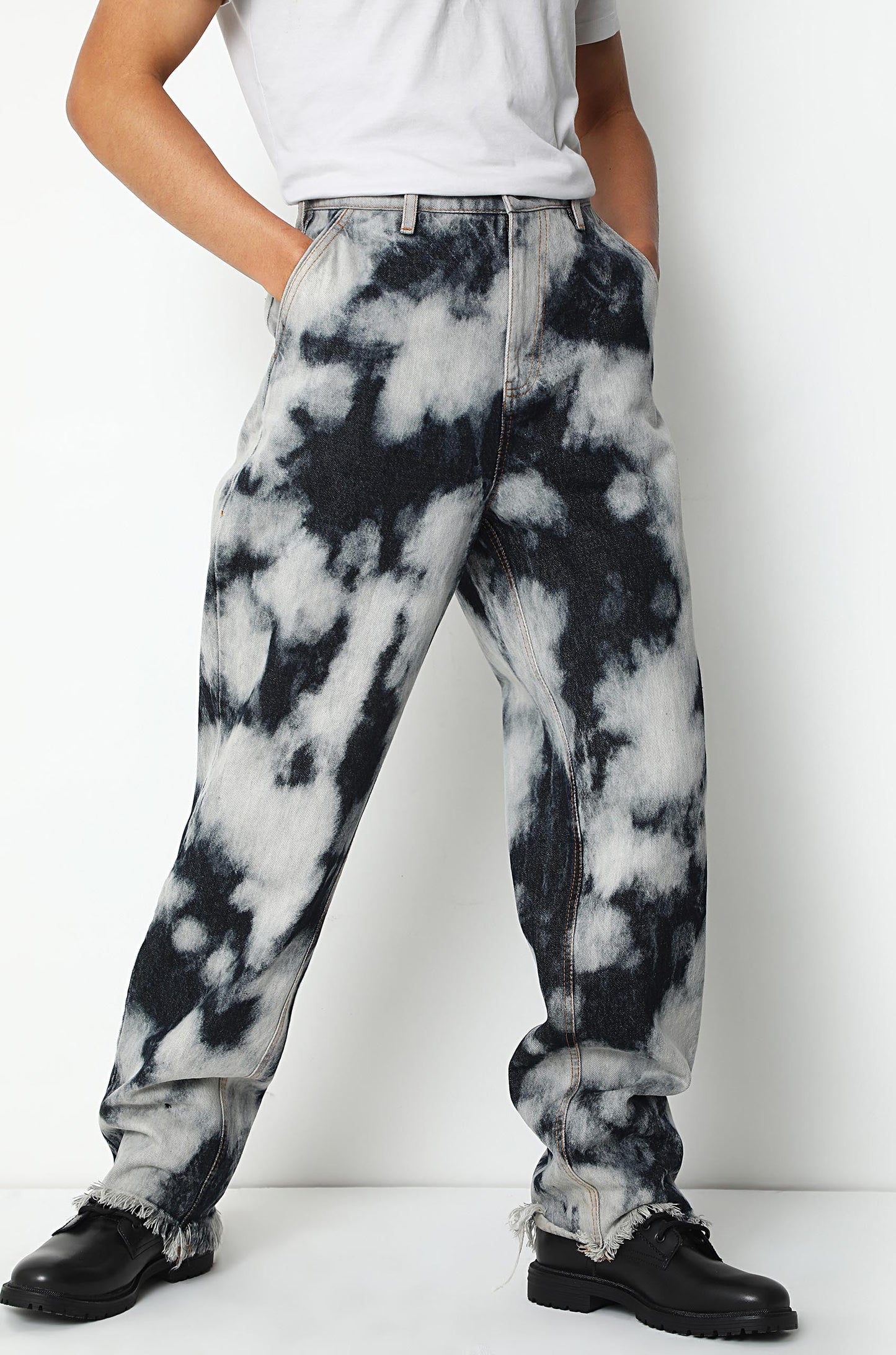 Bleached Huemn Jeans