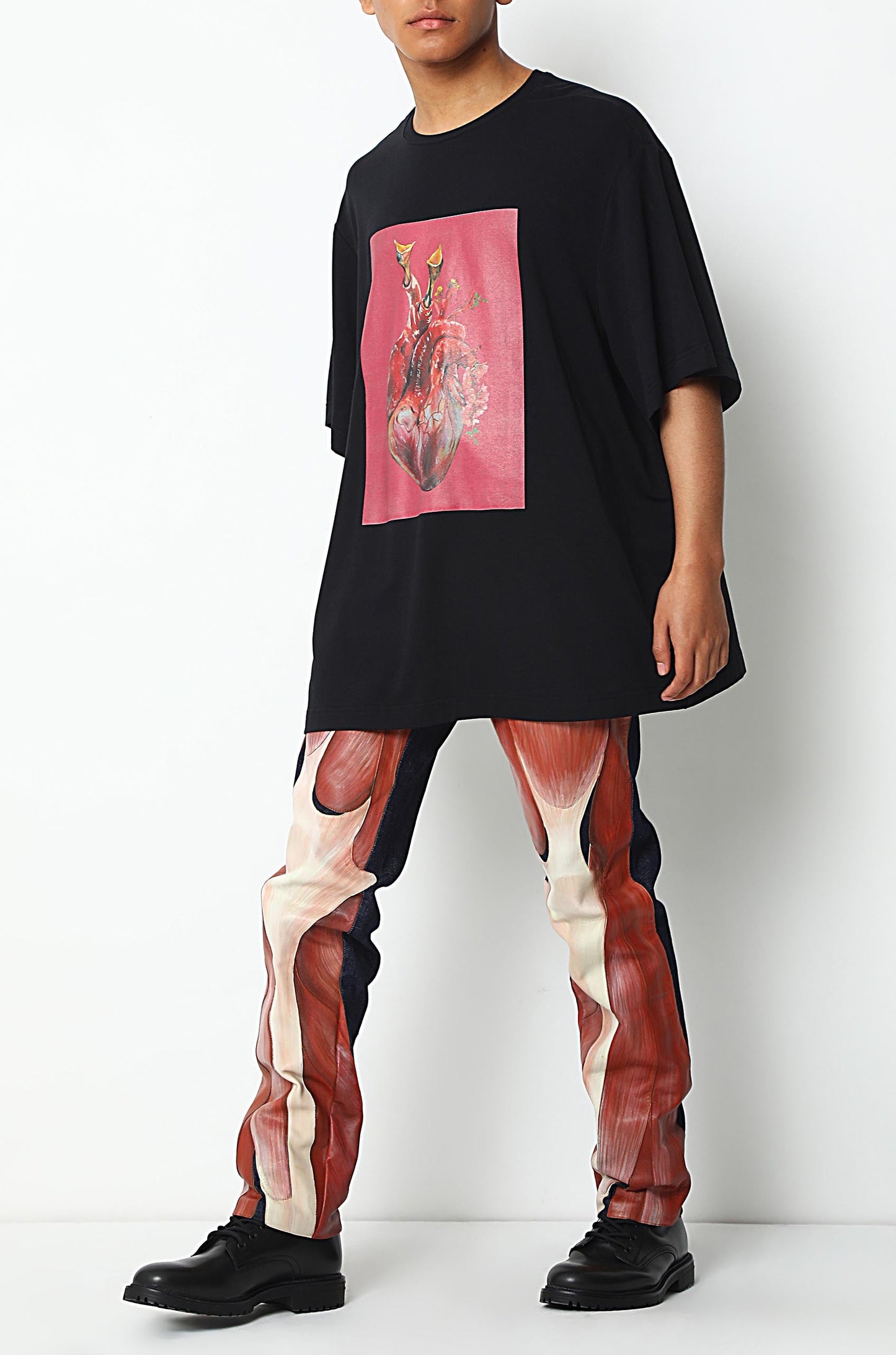 Hand Painted Muscle Jeans