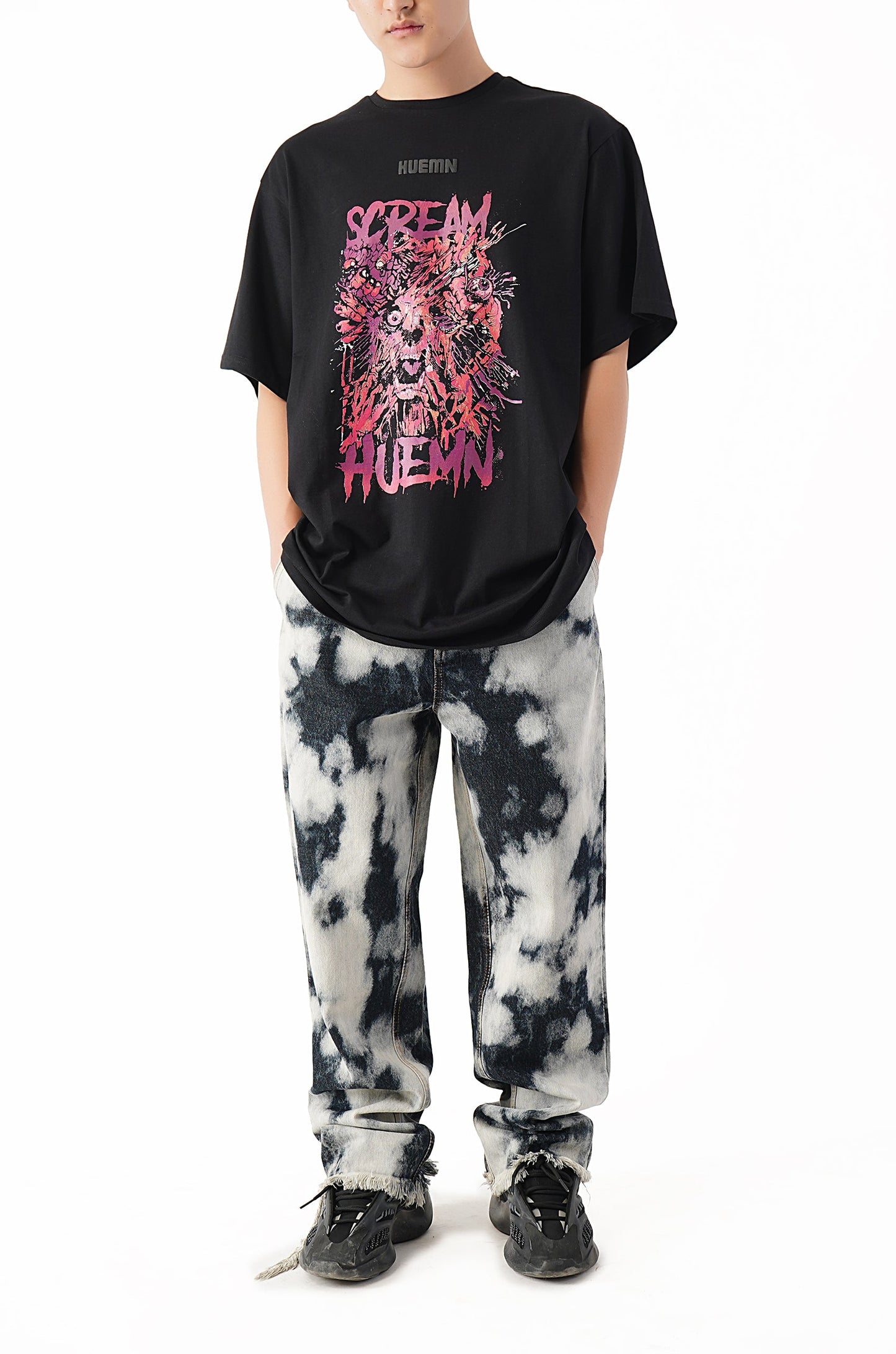 Scream Huemn T-Shirt (Black)