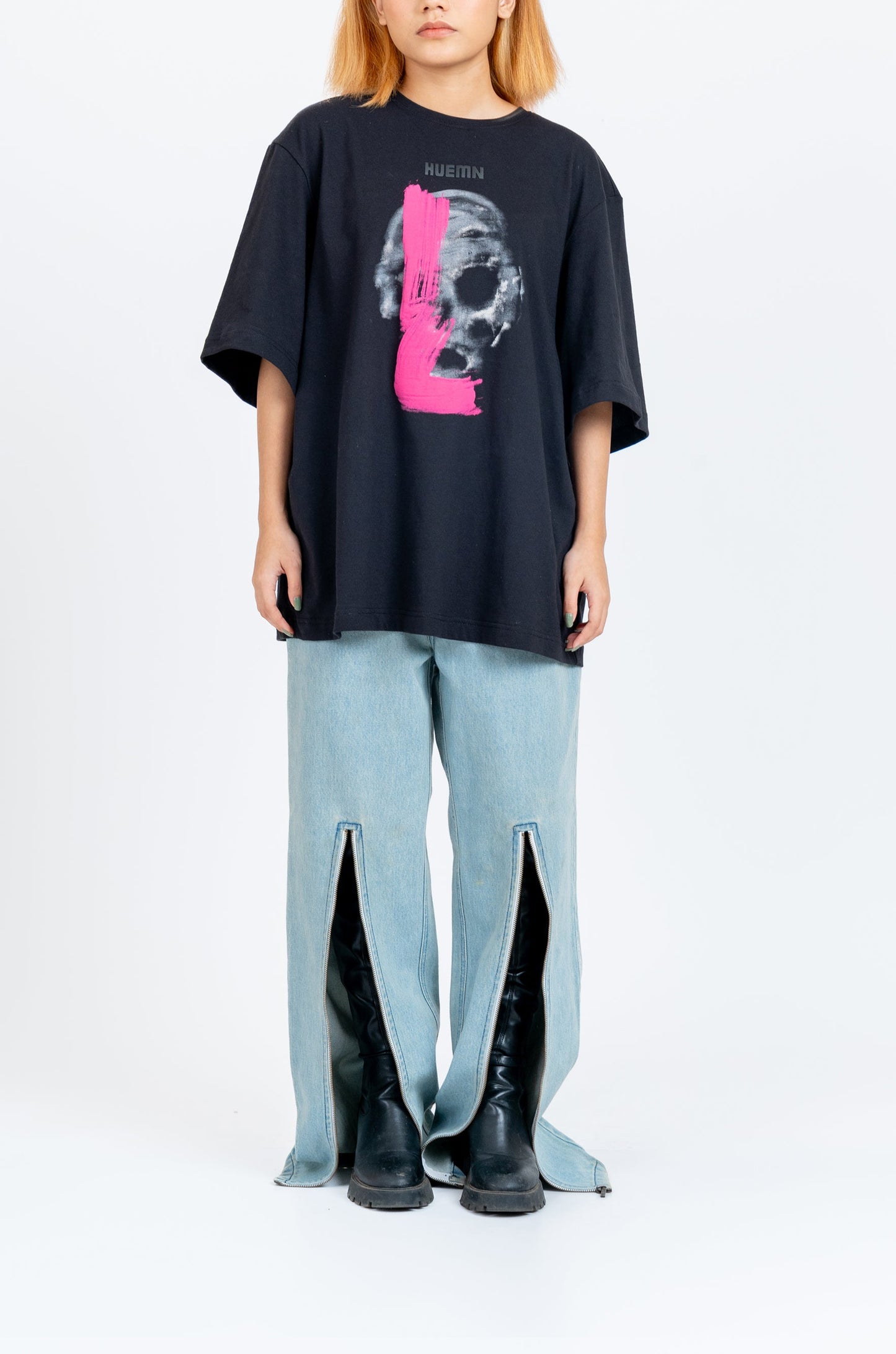 The HUEMN Skull T-shirt (Black) : Edition 2