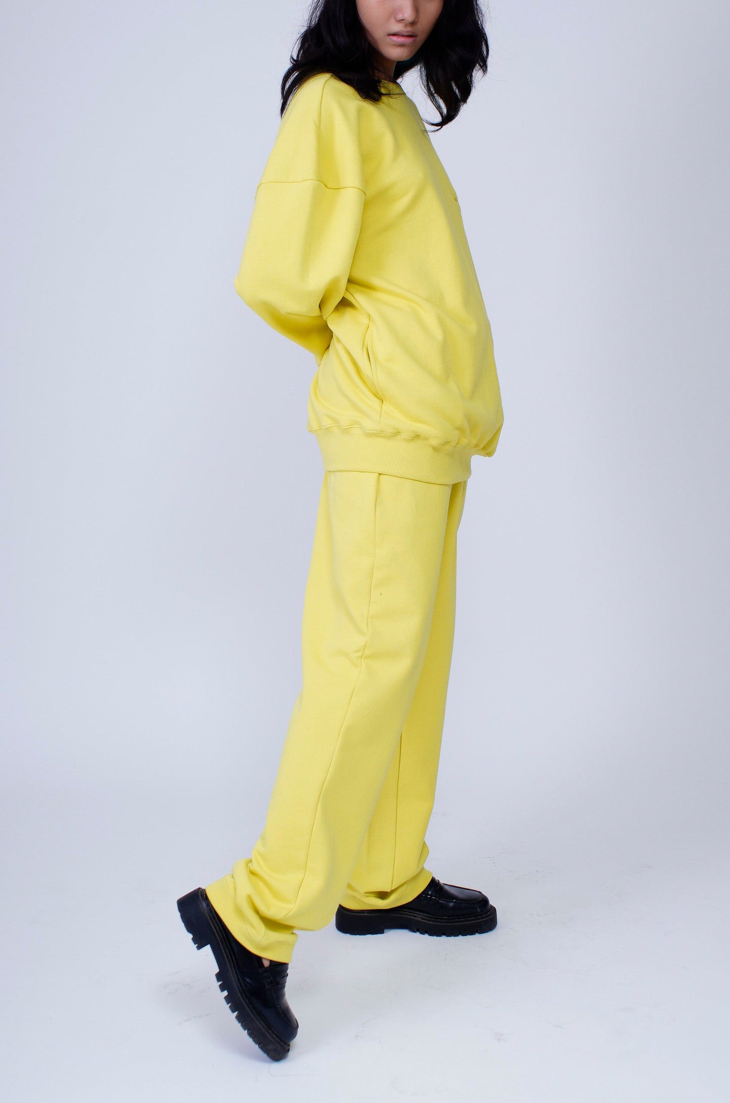 Huemn Gorilla Insignia Co-Ords Set (Lemon Yellow)