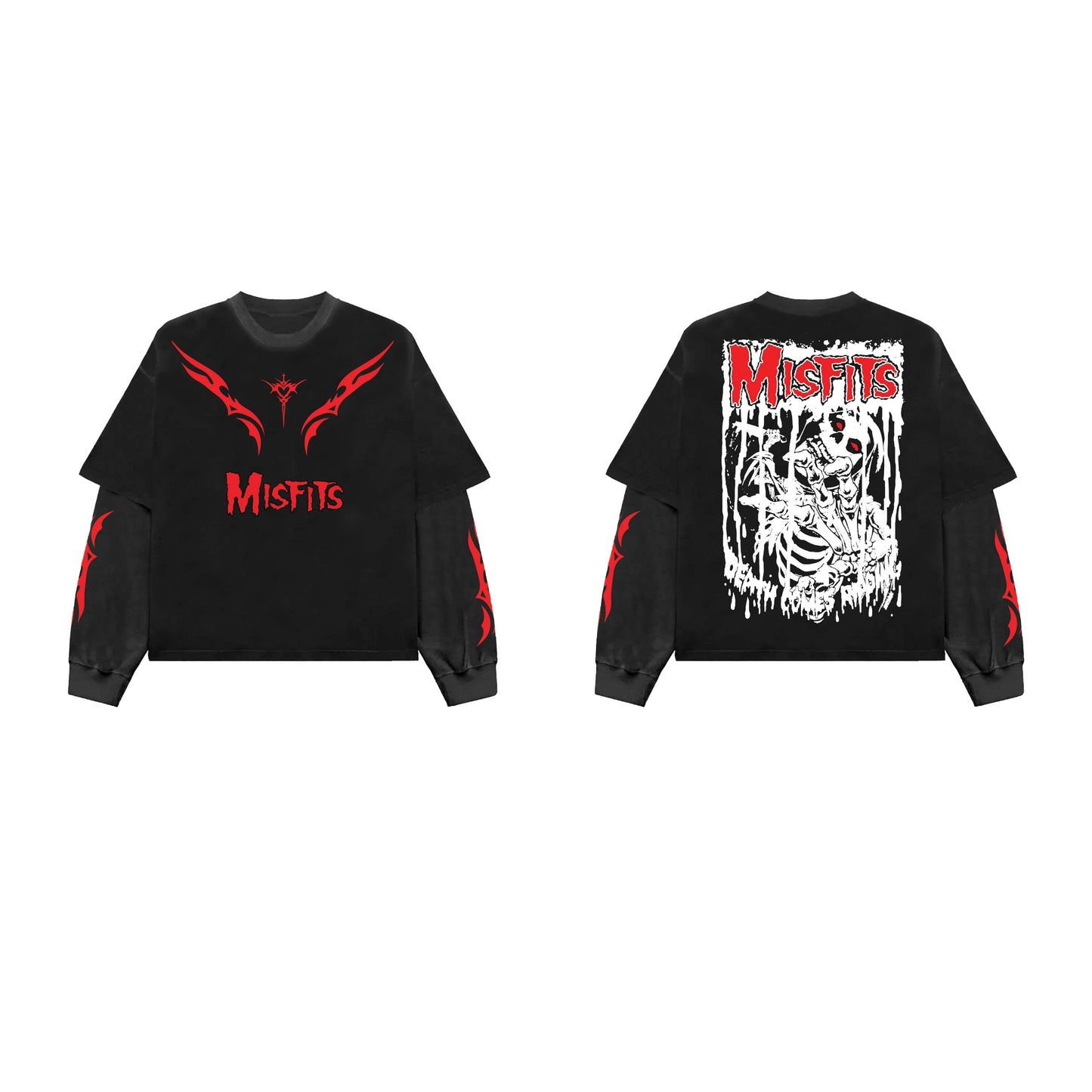 Misfits B&G LS Oversized Tee - Prime Fitz