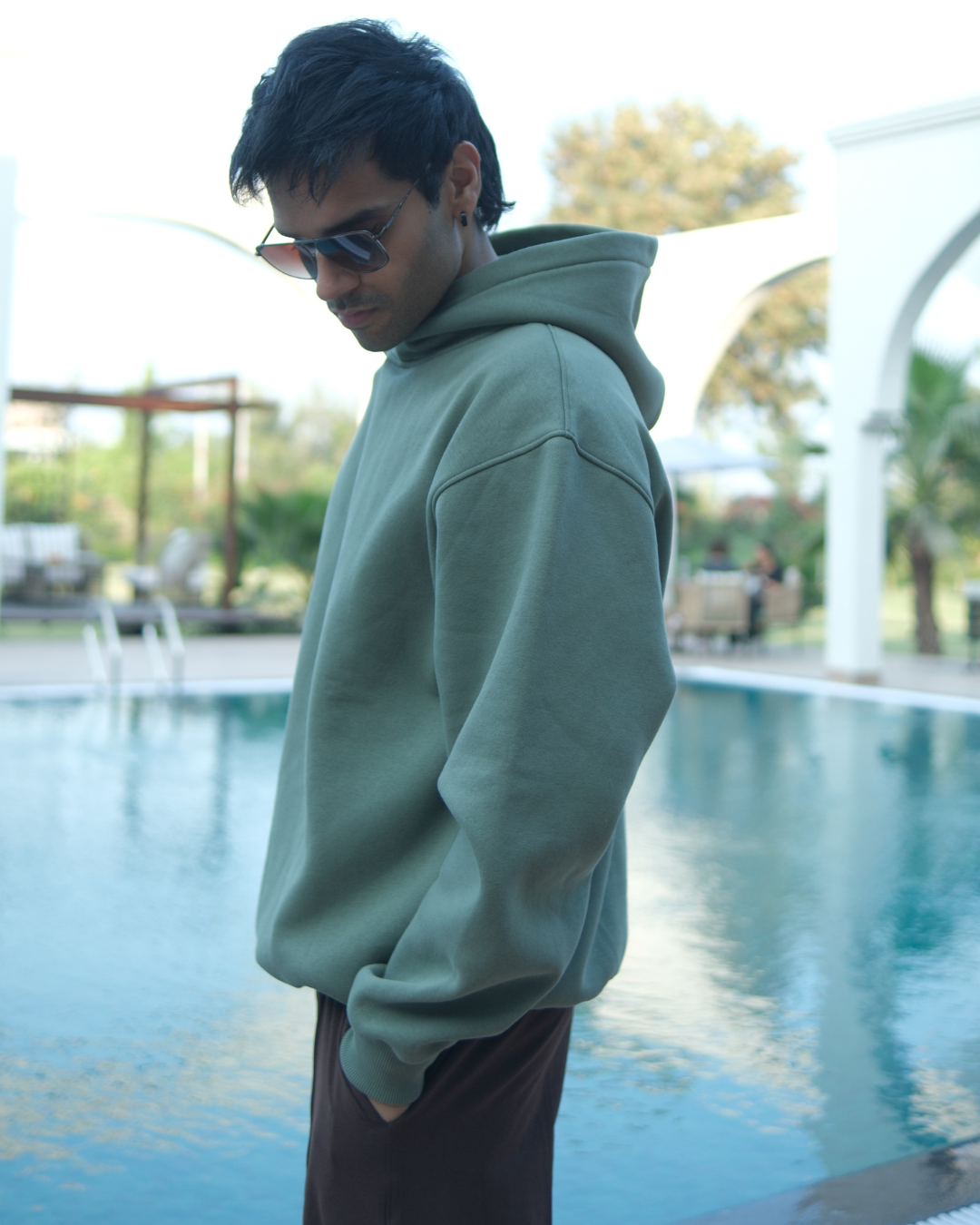 Everyday Hoodie - Avocado Green