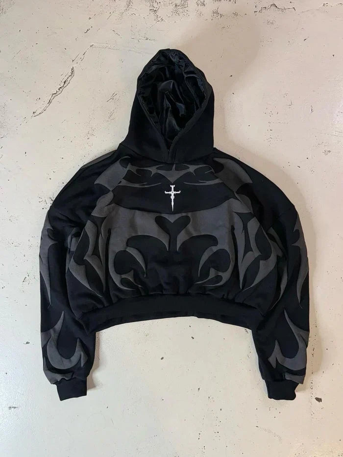 Tribal Shadow Delta Hoodie - Prime Fitz