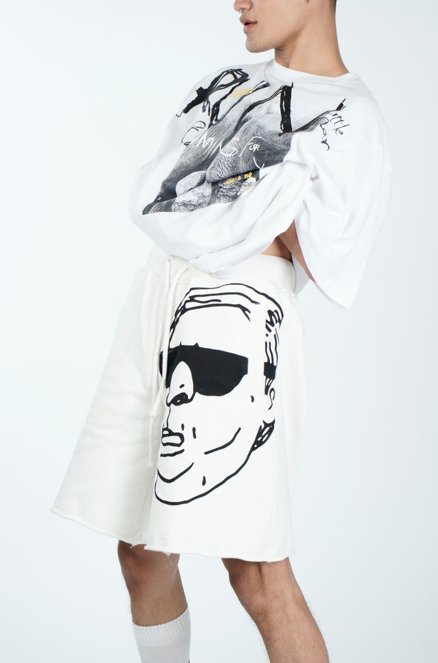 Diversity 1.1 Shorts (White)