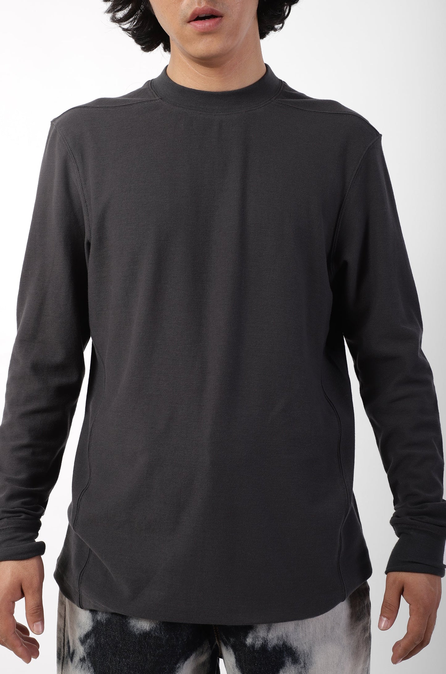 Huemn Basics Fitted Mens T-Shirt (Charcoal)