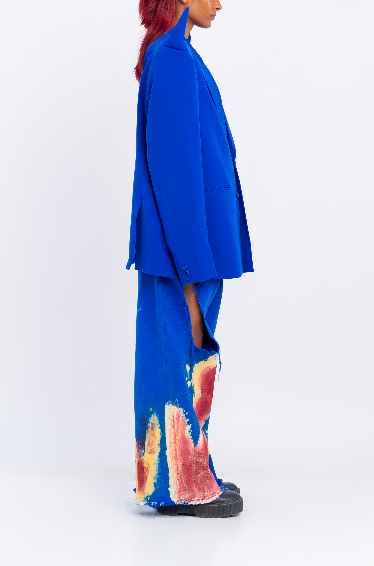 The Devil Wears Huemn Blazer (Blue)