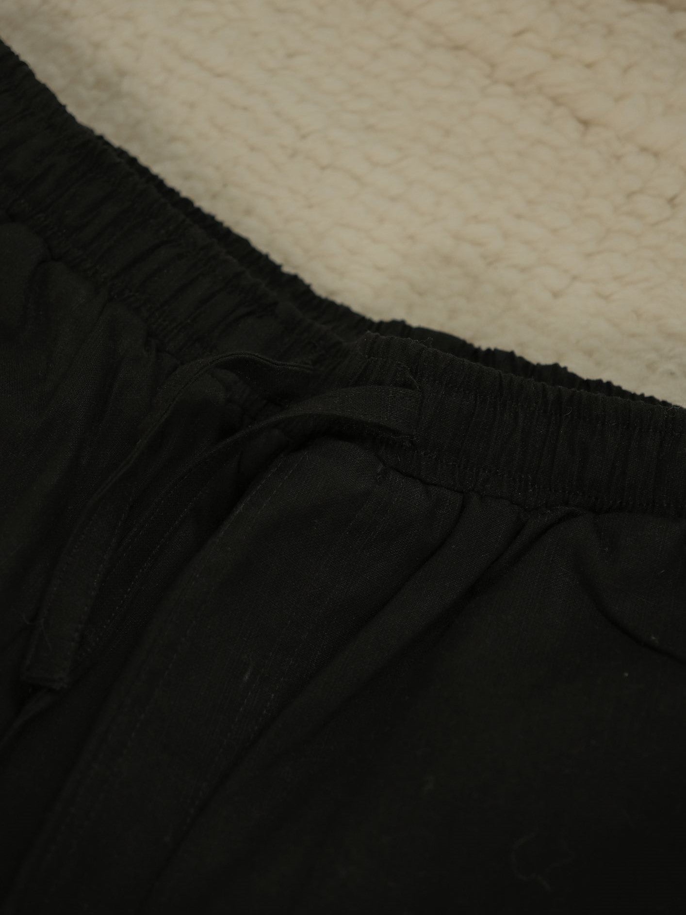 Linen Pant - Black