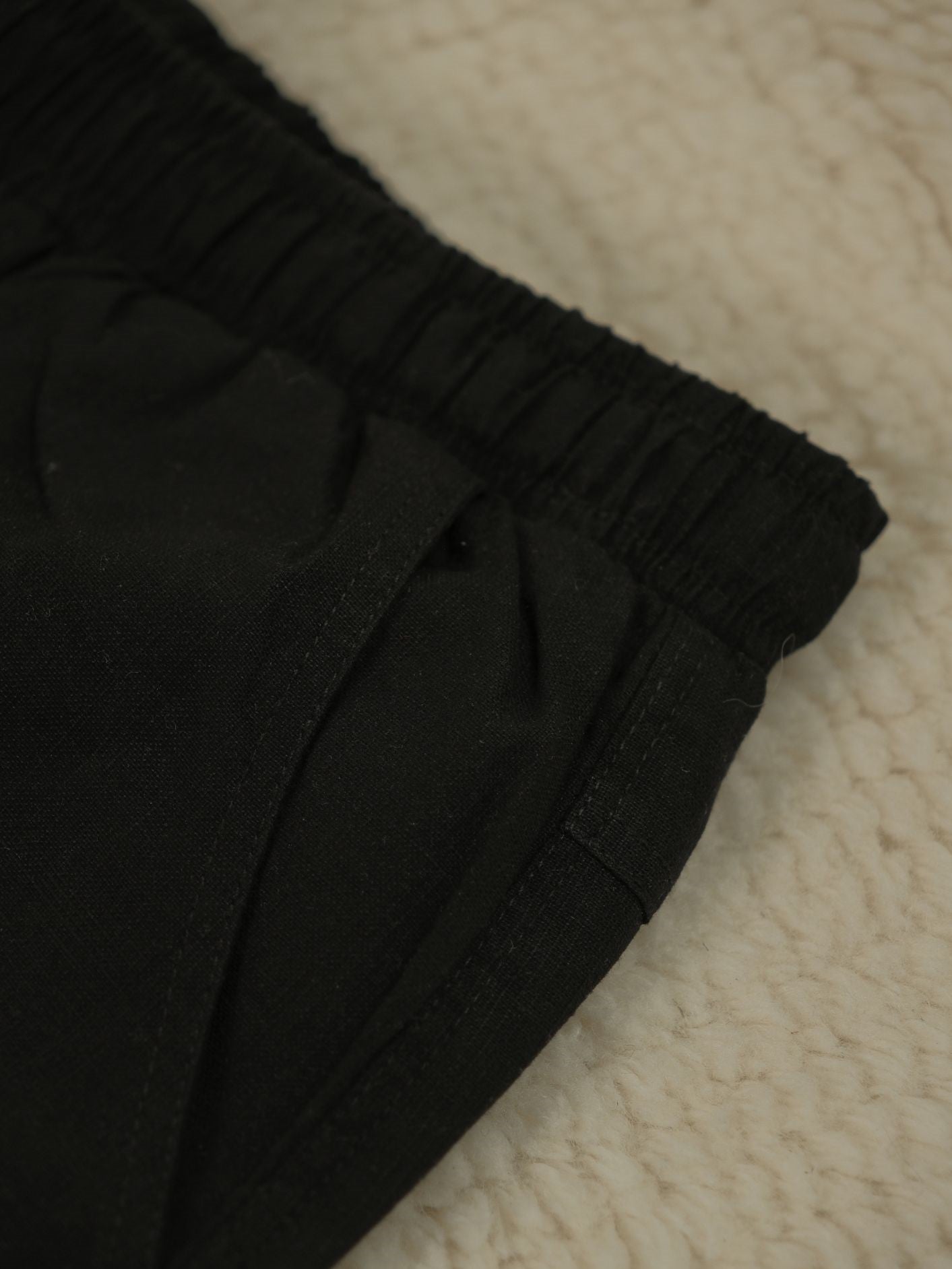 Linen Pant - Black