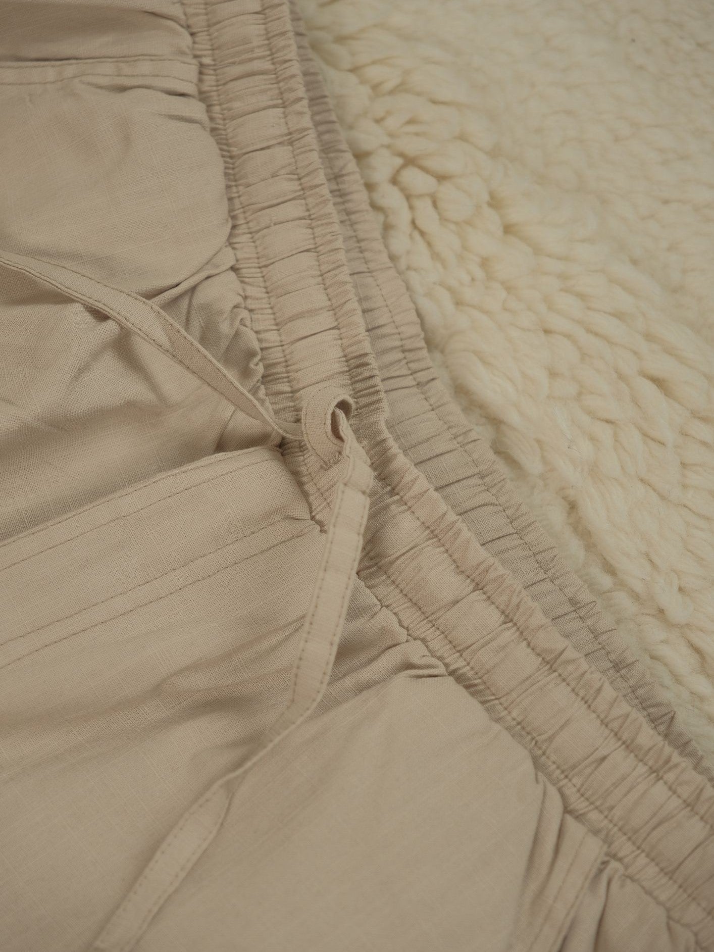 Linen Pant - Oatmeal