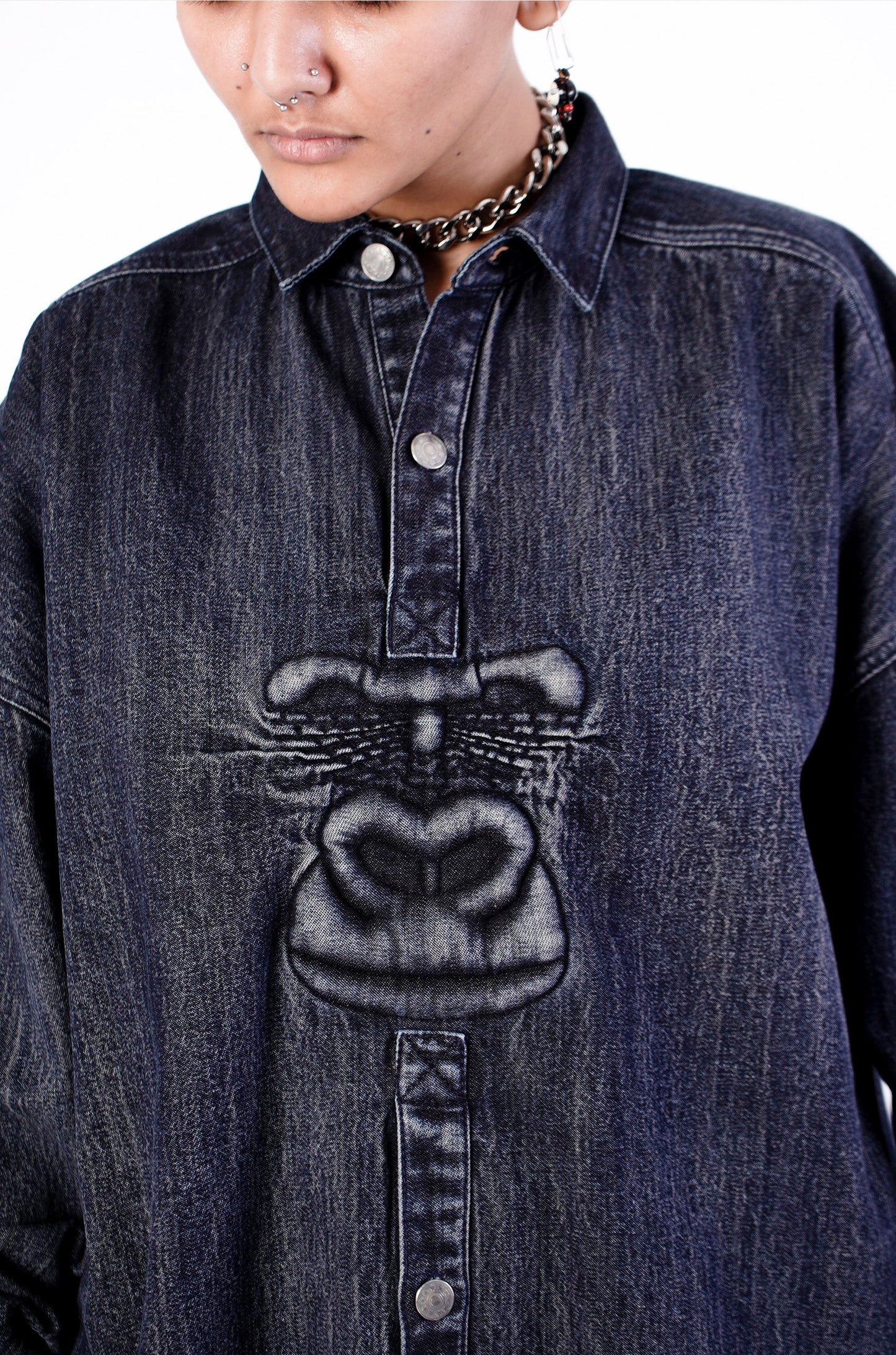 Huemn Gorilla Denim Shirt
