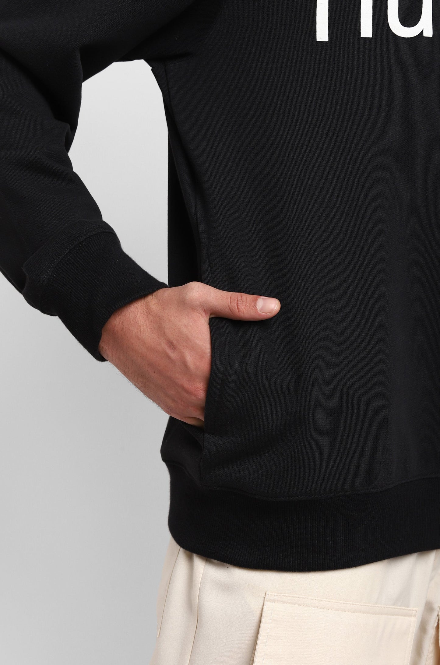 Huemn Human Sweatshirt (Black)