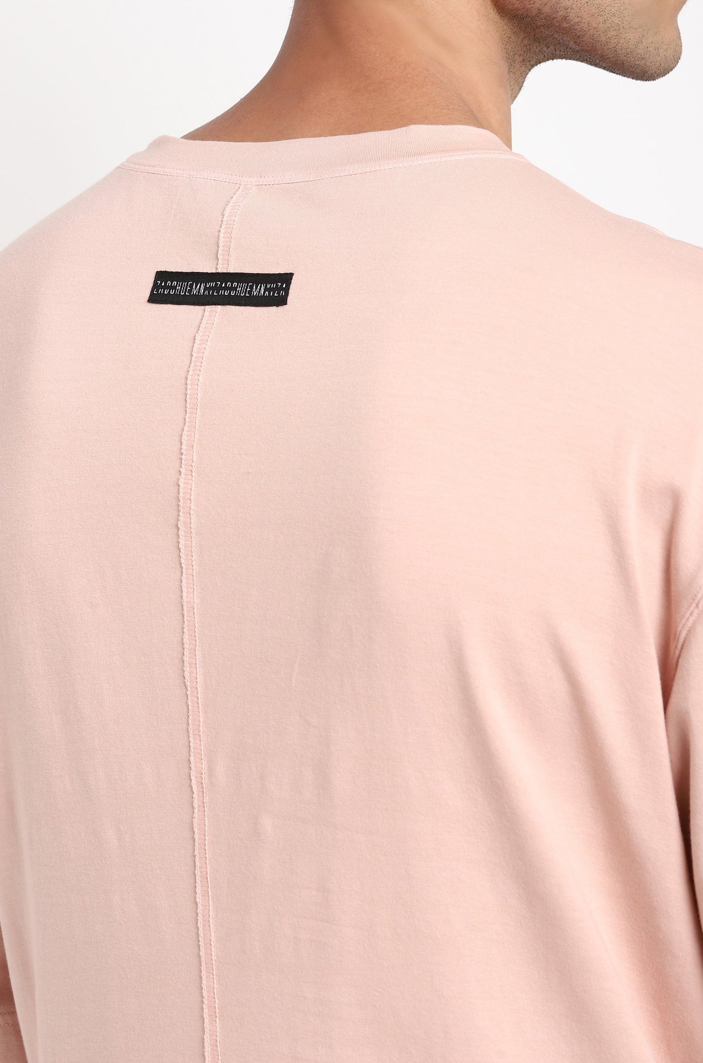 Huemn Evolution Gorilla Insignia T-Shirt (Powder Pink)