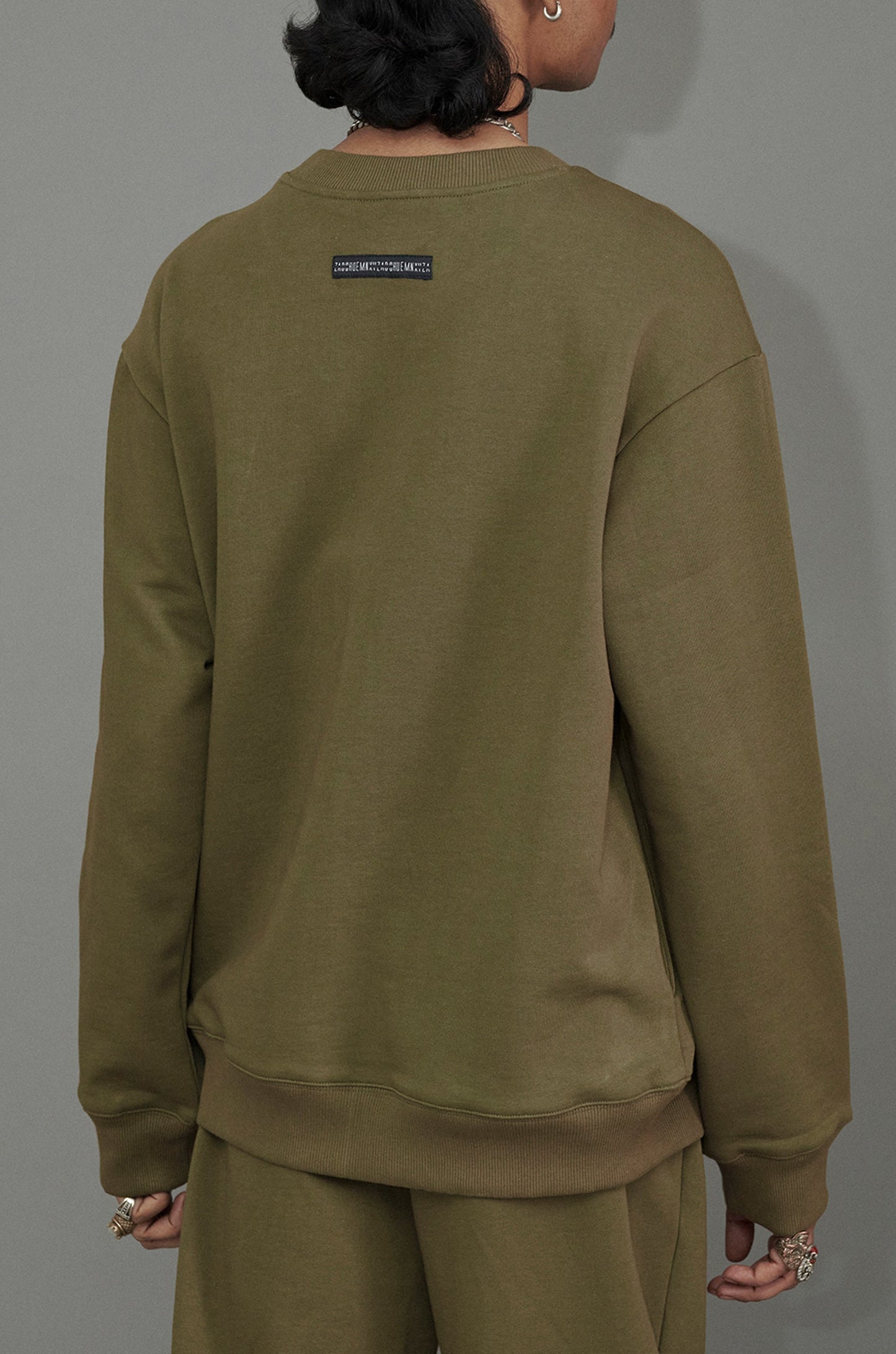 Huemn Classic Handmade Gorilla Sweatshirt (Olive)