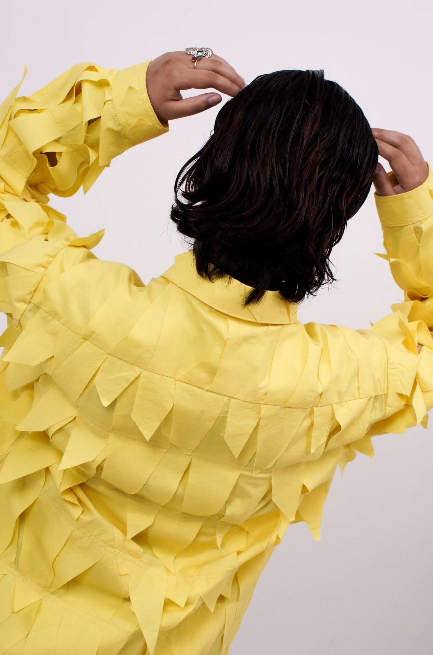 Handcrafted 1000 Panel Distressed Shirt